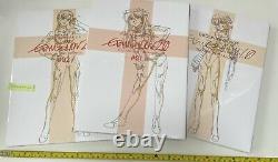 Ground work of evangelion 1.0 2.0 jo ha animation art book 3set sealed eva anime