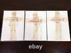 Groundwork of Evangelion 1.0 & 2.0 Animation art book Set of 3 EVA