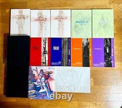 Groundwork of Evangelion Key Animation & other Art Books 11 books Set Used