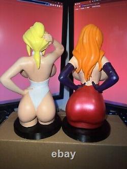 Holli And Jessica Rabbit Resin Print- 7inches Painted Set
