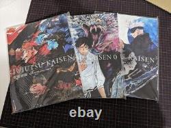 Jujutsu Kaisen Key Animation Limited Art Book Vol. 0 & 1 & 2 Set
