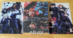 Jujutsu kaisen KEY ANIMATION Vol. 1 Art Book TSUTAYA Limited Clear File Set