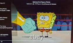 Key Master Spongebob Squarepants Set-up Cel Painted Background Neptunes Spatula