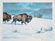 Large Game Animals Set Of 5 Beautiful Rare Prints Signed By Les Kouba