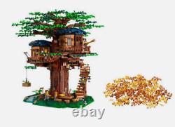 LEGO Ideas Tree House Set SEALED NEW with Extra Leaves, 3036 pcs, (21318)