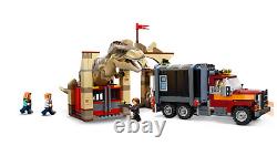 LEGO Jurassic World Dominion T. Rex & Atrociraptor Dinosaur Breakout 76948 New