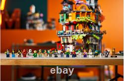 LEGO NINJAGO City Gardens 71741 Featuring 19 Minifigures New Sealed Set
