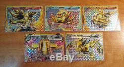 LP/NM Complete MASTER Pokemon XY FATES COLLIDE Card Set Full Art Reverse Holo
