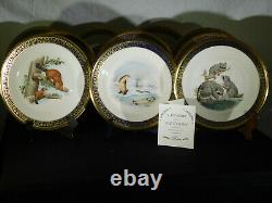Lenox/Boehm Set of 10 Woodland WildLife From Original Works of Art Plates