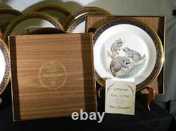 Lenox/Boehm Set of 10 Woodland WildLife From Original Works of Art Plates