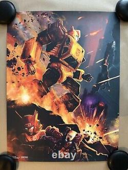 Licensed Licensed TRANSFORMERS 5 Print Set By Spainters Collective Screen Prints