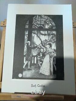 Life In Colonial America Complete Set 13 Prints Gene Matras Commemorative Art