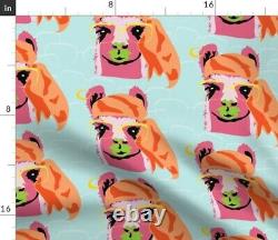 Llama Pop Art Animals Sunglasses Mod 100% Cotton Sateen Sheet Set by Roostery