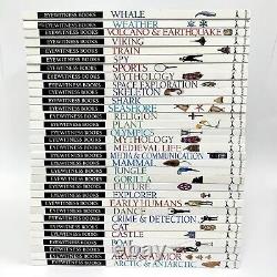 Lot of 32 DK Eyewitness Books Set Science History Art Animals FIRST EDITION! NEW