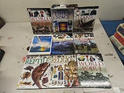 Lot of 47 DK Eyewitness Books Science History Art Animals Homeschool Set