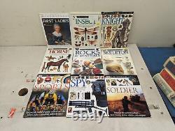 Lot of 47 DK Eyewitness Books Science History Art Animals Homeschool Set