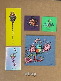 Marq Spusta Bundle Micro Mini Prints Set Of 5 2x2 4x4 2x5 Etc Bird Fish Blossom