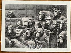 Mason Storm Monkey Parliament FULL SET Signed! (Banksy Devolved Parliament)