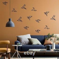 Metal Geometric Birds, Wall Art, Home Living, Room Decor, Wall Hangings, Personalized