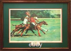 Michael Dudash 2 Extremely Rare Signed Numbered Commemorative Polo Prints