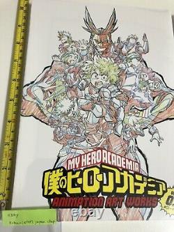 My Hero Academia Animation Art Works book 3 set vol 1 2 & 2020 fes limited 4th