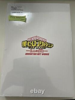 My hero academia the movie two hero animation art works 2 book set action chara