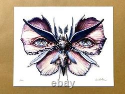 NC Winters Lepidoptera 6 7 Art Print Set Signed #200 nine inch nails N. C. Primus
