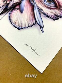 NC Winters Lepidoptera 6 7 Art Print Set Signed #200 nine inch nails N. C. Primus