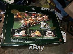 NEW BRIGHT HOLIDAY EXPRESS CHRISTMAS ANIMATED G-Scale ELECTRIC TRAIN SET No 387