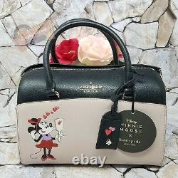 NWT Disney x Kate Spade Minnie Mouse Medium Duffle Continental Wallet Set