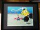Nickelodeon Spongebob Framed Animation Art Key Master Background Cel Set Up #f6