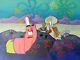 Nickelodeon Tv Spongebob Original Animation Art Master Background Cel Set Up #12
