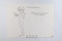 Original Ranma 1/2 Anime Production Setting Note Pencil Douga Copy