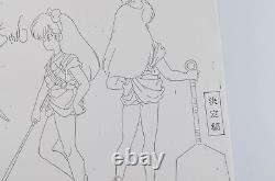 Original Ranma 1/2 Ukyo Chan Anime Production Setting Notes Pencil Douga Copy