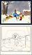 Peanuts-dog Gone Commercial-charlie Brown/snoopy-le Cel And Giclee Print Set
