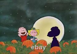 Peanuts-The Great Pumpkin Rises Limited Edition Cel Set Signed by Bill Melendez