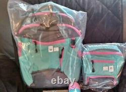 Pottery barn SET LARGE BACKPACK + Lunch Bag school girl holiday gift sport new