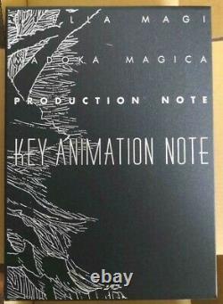 Puella Magi Madoka Magica ART BOOK KEY ANIMATION NOTE 6 books Set