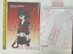 Rare kill la kill storyboard art book & starter book set anime trigger sushio
