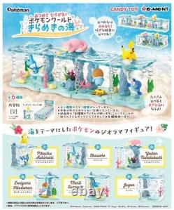 Re-ment Pokemon World Sea of Sparkling Collect and expand Japan 6 set Complete