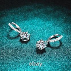 Regal 1ct Diamond Earring Set in White Gold Lab-Created