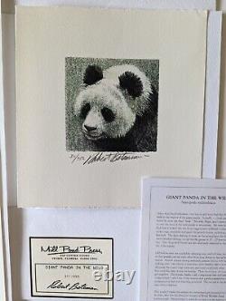 Robert Bateman Limited Edition Panda Prints- Set of 2