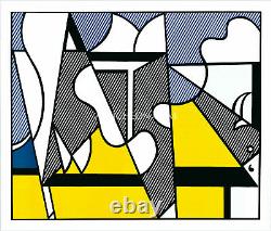 Roy Lichtenstein'Cow Going Abstract' Original 1982 Lithograph Set with COA