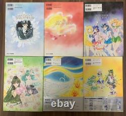 Sailor Moon 5 original art books Collection of setting materials book 6 set