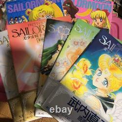 Sailor Moon Naoko Takeuchi Collection 5 original art books & 2 Anime Albums Set