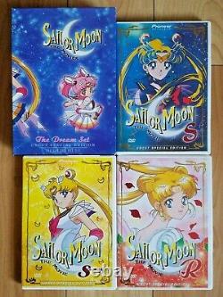 Sailor Moon The Movies Dream Set Uncut Special Edition Trilogy DVD Box Set