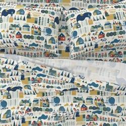 Scandinavian Dream Scandi Art Warm 100% Cotton Sateen Sheet Set by Spoonflower