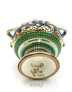 Set Deruta Italian Pottery Mosaic Style Vintage Collectibles Gift Decor