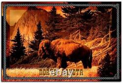 Set Of 10 Travel Posters North & South Dakota Wild Life Collection Wilderness