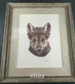Set Of 3 Carl Brenders Signed Limited Edition Prints / Den Mother / Wolf Family
